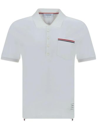 Thom Browne Pique Pocket Polo