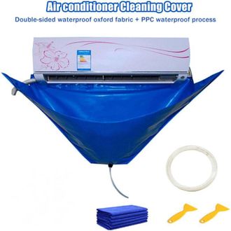 OEM Kit De Limpieza Para Aire Acondicionado Mural - Pa&ntilde;o Oxford Impermeable De Doble Cara - Resistente A &Aacute;cidos Y &Aacute;lcalis - Longitud: 106 Cm - Crezuo