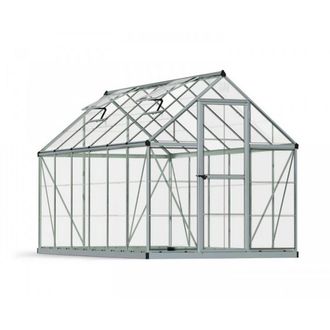 Palram Greenhouse Harmony 6 x 12, Polycarbonate, L370 x W185 x H208cm, Silver