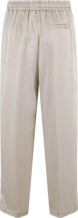 Herno Acetate Blend Trousers - Beige