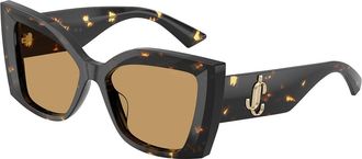 Jimmy Choo London JC5074U 511173 Womens Sunglasses Tortoiseshell Size 54