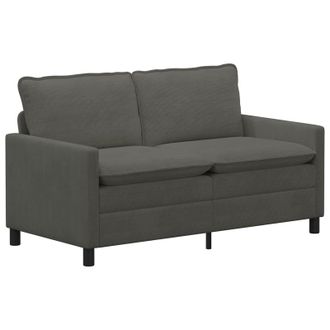 vidaXL Sof&aacute; Gris Oscuro 156 X 81 X 87,5 Cm Tela Vidaxl