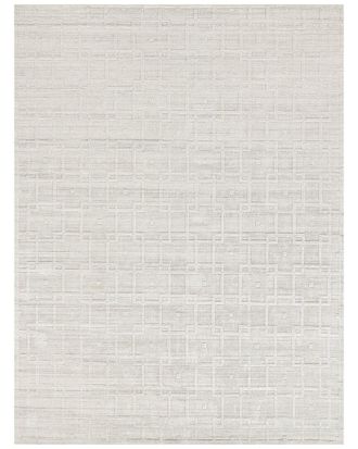 Exquisite Rugs Lotus Hand Tufted Wool/Bamboo Silk Area Rug