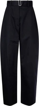 STUDIO NICHOLSON Doring Pant - Dames - Broeken - Blauw - Maat: XS Katoen