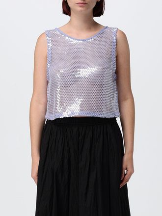 Emporio Armani Top in maglia di paillettes