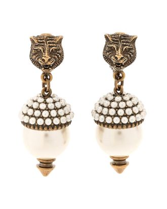 Gucci Pearl Clip-On Earrings (Authentic Pre-Loved)