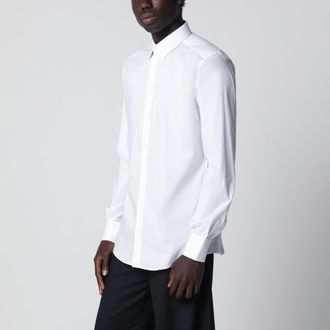 Dolce & Gabbana Gold Fit stretch poplin shirt in optical white
