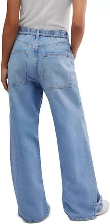 Free People Crvy Outlaw Vintage In Denim