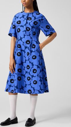 Marimekko Womens Taitavuus Unikko poplin dress