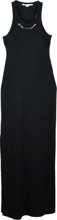 Stella McCartney Abito lungo a canotta - Dresses - Mujer - Negro - M