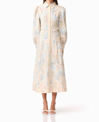 Elliatt Nia Shirt Dress In White