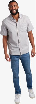 Spyder Men Short Sleeve Ripstop in Pewter at Nordstrom, Size Medium