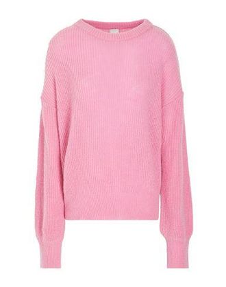 8 by YOOX LUREX KNIT PUFF-SLEEVE SWEATER