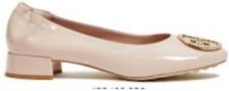Tory Burch Light Pink Slip On Ballet Flats