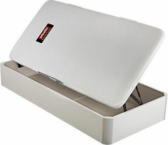 Pikolin Canap&eacute; Abatible Apertura Lateral Pikolin 3d Altura 27 Cm Blanco - 90x190 Cm