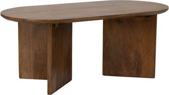 Wanderlust Deco Mesa de centro natural 109x53x43