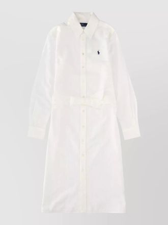 Polo Ralph Lauren cotton linen midi dress