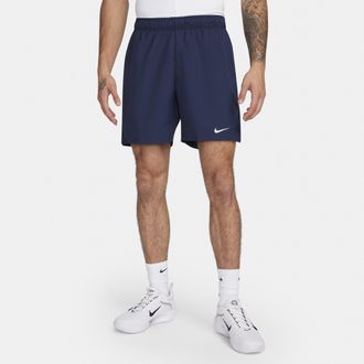 Nike Mens Court Victory Dri-FIT 7 Tennis Shorts in Blue | FD5380-451