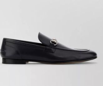 Gucci leather loafers