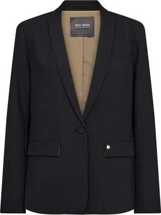 Mos Mosh Blazers, female, Black, Size: XS Feminine Black Blazer Mmphoebe Miley