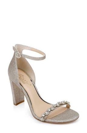 Badgley Mischka Alyssa Sandal in Lt Gold at Nordstrom Rack, Size 6.5