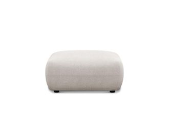 Castlery Auburn Ottoman Customized, Cream, Spill Resistant, Modular for Ottomans