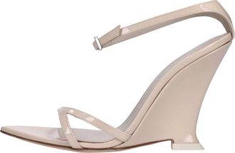 3Juin Met Hak Beige - Dames - Sleehakken - Beige - 38 EU - Schoenen