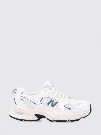 New Balance Boys 530 Mesh and Synthetic Leather Trainers with ABZORB Midsole