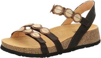 Think Koak Ankle Strap Sandal in Espresso/kombi at Nordstrom, Size 10-10.5Us