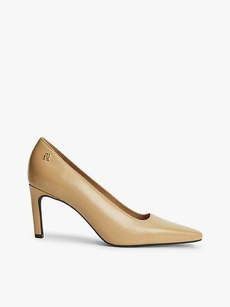 Tommy Hilfiger TH Monogram Leather High Heels