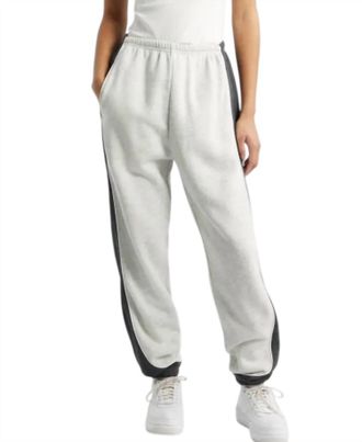 Boys Lie First Pick Heathered Paneled Kimmy Pant In Grey