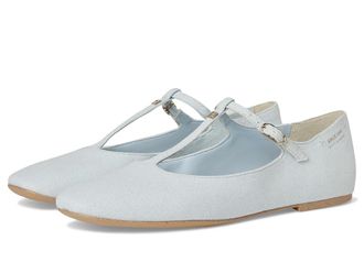Franco Sarto Marylee Womens Flat Shoes Soft Blue Linen : 7.5 M, Synthetic