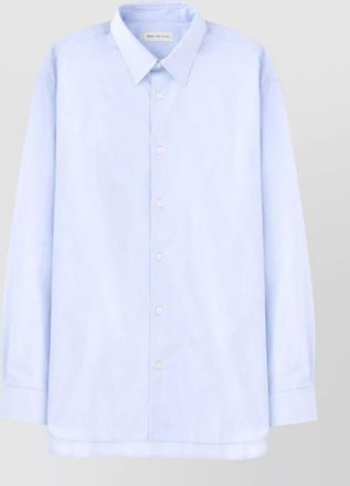 Dries Van Noten long sleeve straight shirt buttoned cuffs
