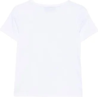 Alessandro Enriquez Heart-Print Cotton T-Shirt - White
