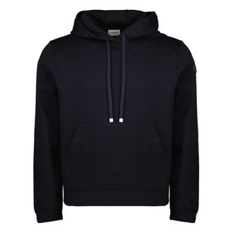 Moncler Hoodie - male - Moncler - Hoodies - Blue - S - Sweatshirts & Hoodies