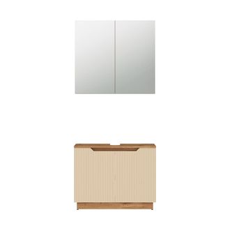 Vicco Conjunto De Muebles De Ba&ntilde;o Lotta, Cachemira, 2 Piezas, Vicco