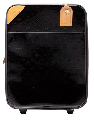 Louis Vuitton Borsa da viaggio Pegase 45 in pelle Vernis con monogramma 2007 - Viola