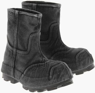 Diesel Denim Maxi Boots D-HAMMER size 42