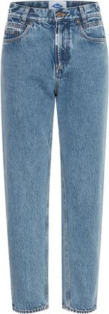Ball Marble Wash Jeans met relaxte pasvorm - Dames - Loose Fit Jeans - Blauw - W26 L34 - Jeans