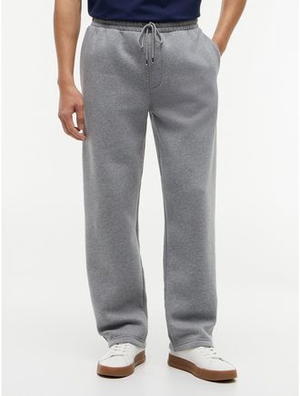 Tommy Hilfiger Mens Relaxed Brushed-Back Fleece Sweatpant - Grey - XXXL