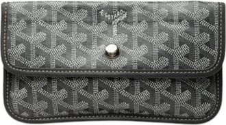Goyard Pre-owned Canvas Pouch - - Pre-owned - Donna - Grigio - ONE SIZE