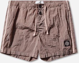 Stone Island Men s Nylon Metal Swim Shorts Oleander