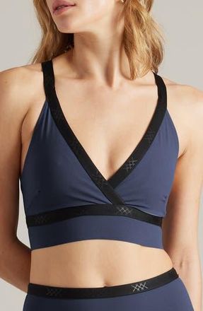 Rhone Banded Hi-Form Sports Bra in Navy Blue at Nordstrom Rack, Size X-Small