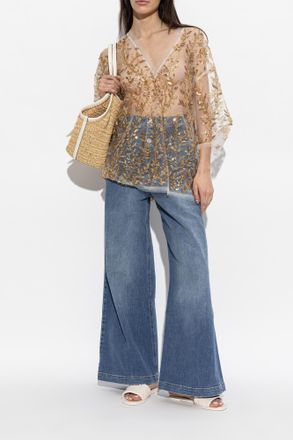 Coach Holly Slides, Womens, Cream