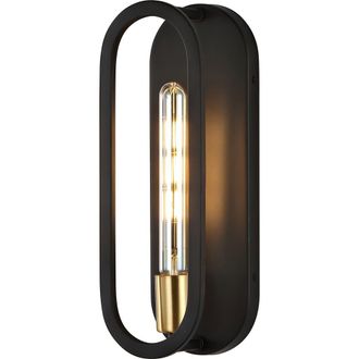 Jonathan Y Designs Emilia 1-Light Modern Bohemian Iron LED Sconce in Oil Rubbed Bronze/brass Gold at Nordstrom