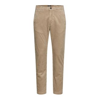Camel Active Regular Fit Cord Chino - Heren - Chinos - Beige - W44 L30 - Katoen - Broeken