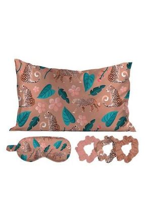 Luxury Home Satin 5-Piece Sleep Set in Wild Safari at Nordstrom Rack