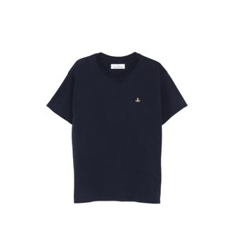 Vivienne Westwood Orb-embroidered Crew-neck T-shirt