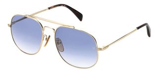 David Beckham DB 7004/S J5G/08 Mens Sunglasses Gold Size 57
