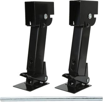 OEM Estabilizador De Remolque, 2 Gatos Estabilizadores De Hierro, Soporte De 650 Lb, Capacidad De Elevaci&oacute;n De 1000 Lb, Estabilizadores Telesc&oacute;picos Ajust